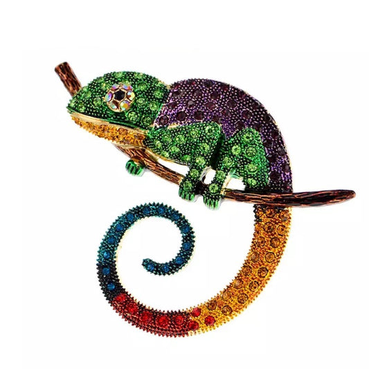 Iguana Lizard Brooch / Pin