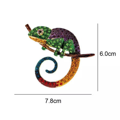Iguana Lizard Brooch / Pin