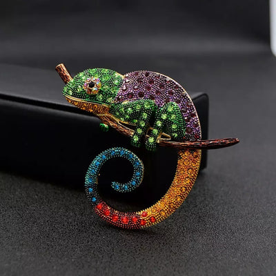 Iguana Lizard Brooch / Pin