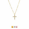 Cross Cz Necklaces