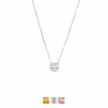 Solitaire Cz Necklaces