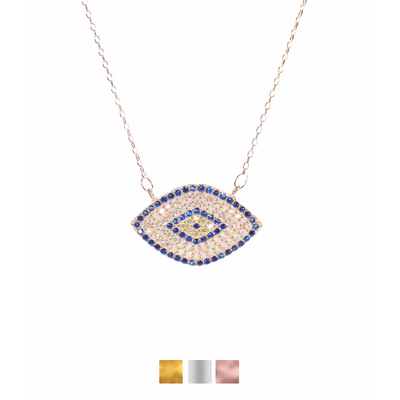 Large Evil Eye Necklaces