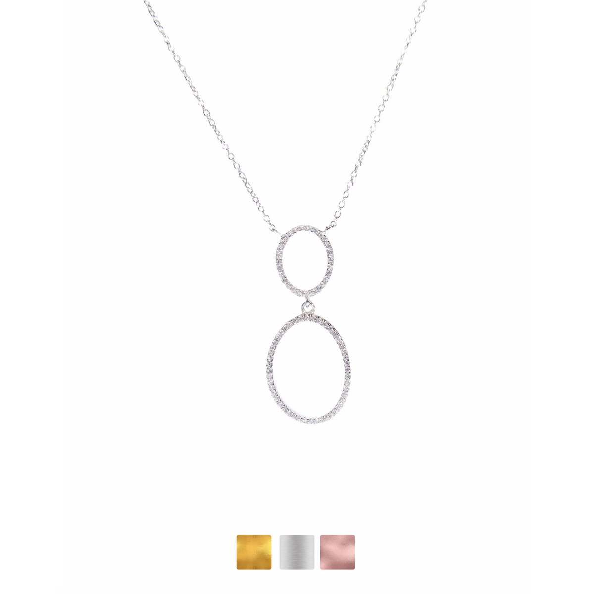 Double Oval Necklaces
