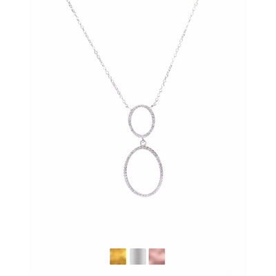 Double Oval Necklaces