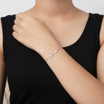 Arrow Bracelet Cz