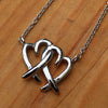 Double Heart Necklaces