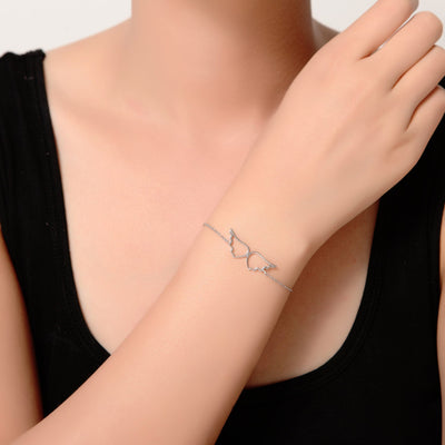 Plain Wing Bracelet