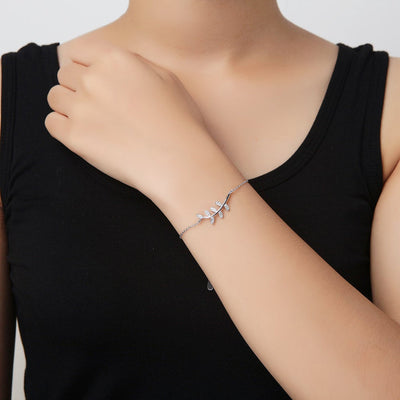 Leaf Bracelets Cz