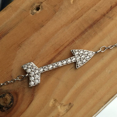 Arrow Bracelet Cz