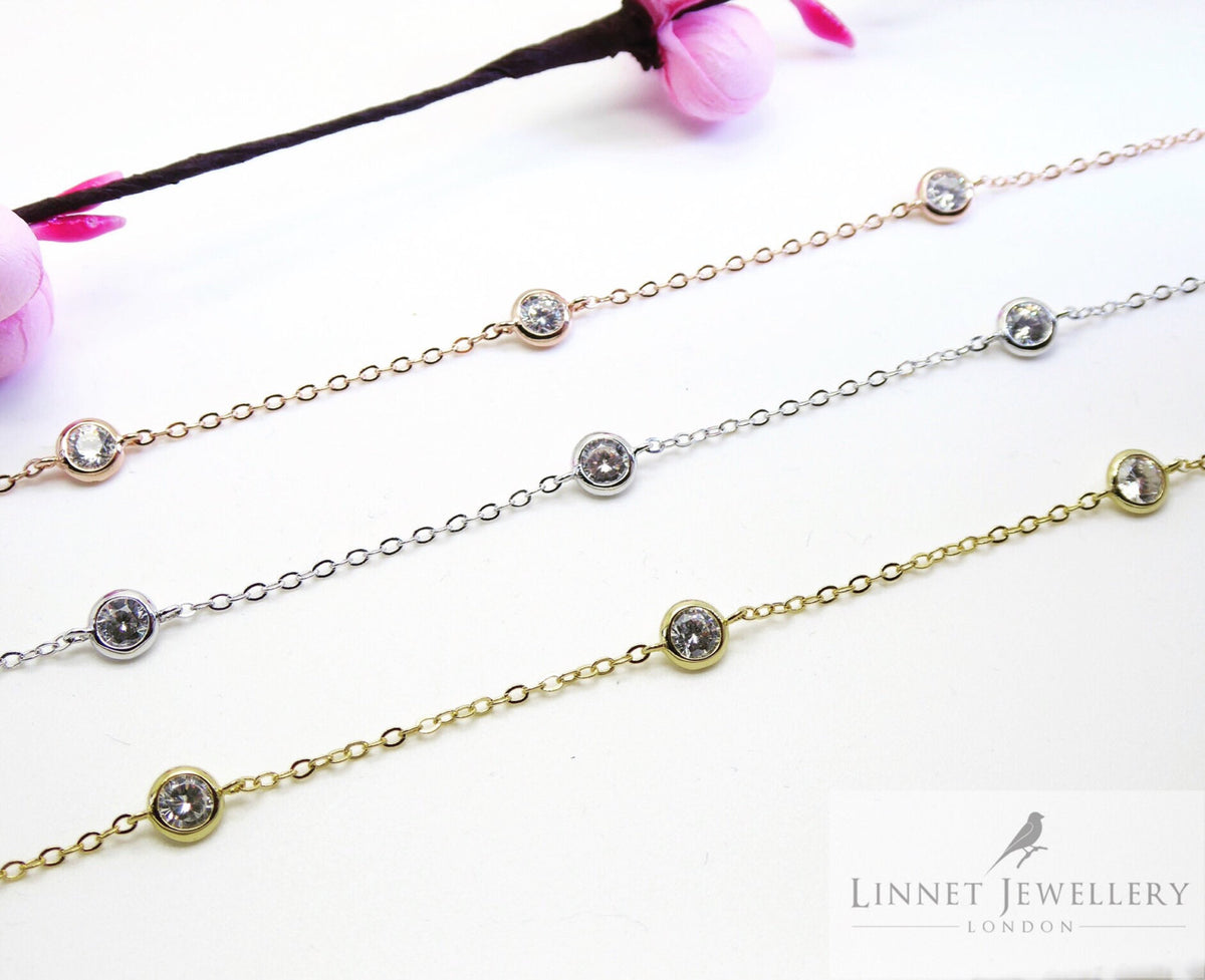 Three Stones Bracelet