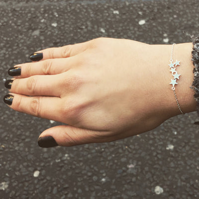 Plain Five Stars Bracelet