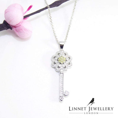 Key Round Necklaces