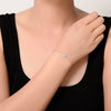 Small Heart Bracelet Cz