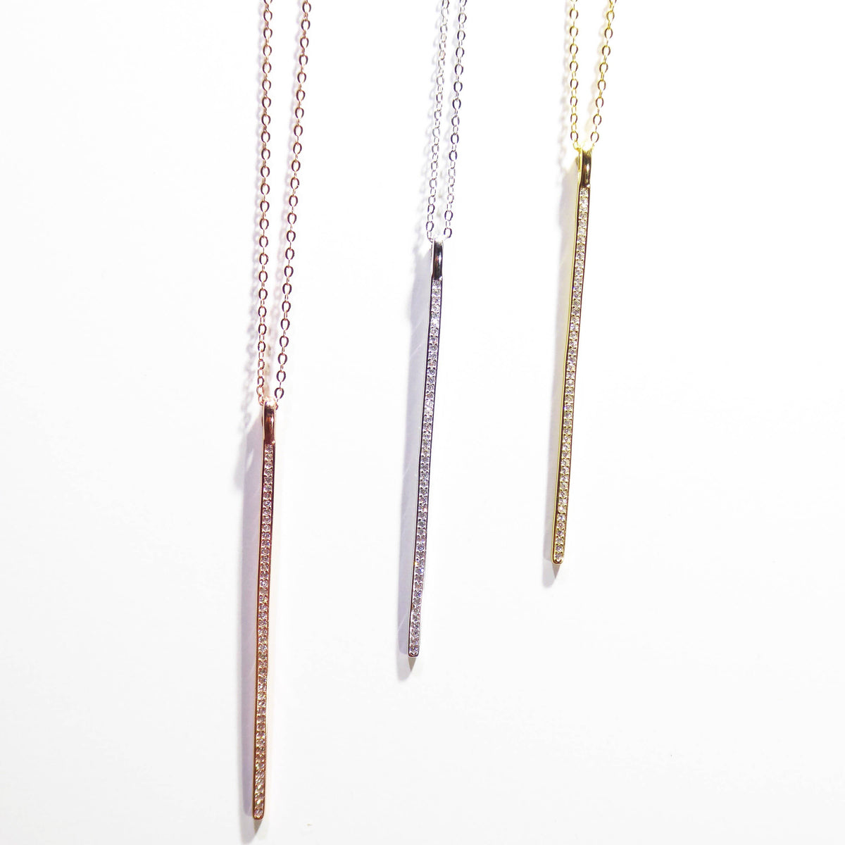 Long Bar Necklace