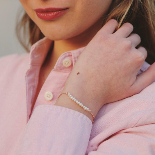 Pearl Bracelet Cz