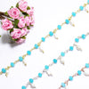 Turquoise & Pearl Small Beaded Handmade Necklaces
