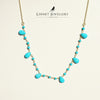Turquoise Beaded Handmade Necklaces
