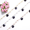 Pearl & Onyx Beaded Handmade Necklaces