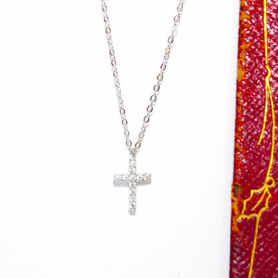 Cross Cz Necklaces