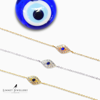 Authentic Lucky Evil Eye CZ