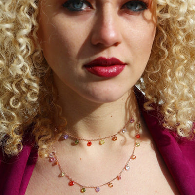 85cm Multi Colour Necklaces