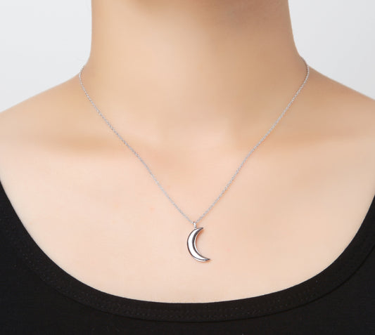 Plain Moon Necklaces