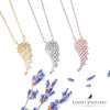 Wing Cz Necklaces