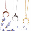 Horn Half Moon Necklaces