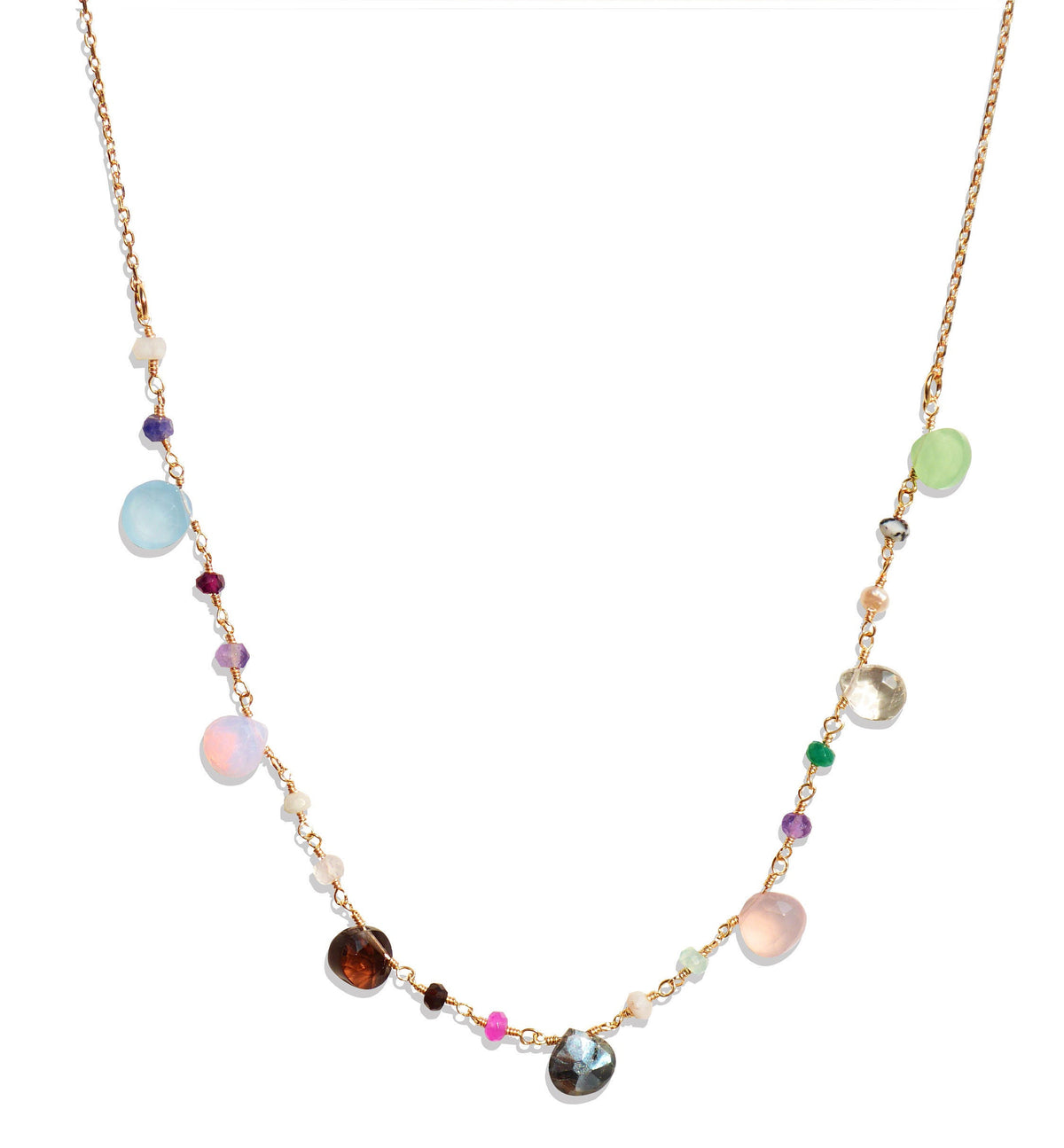Multi Gemstones Beaded Handmade Necklaces