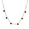 Pearl & Onyx Beaded Handmade Necklaces