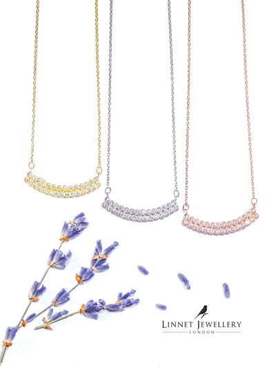 Double Line Bar Necklaces