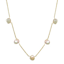 Handmade Coin Pearl Necklace