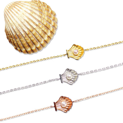 Shell & Pearl Bracelet