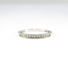 SVD Vintage Natural Diamond 14k Solid Gold Five Stone Ring ( UK L - US 6 )