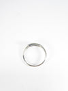 Vintage 0.33ct Diamond Five Stones Engagement Ring, 9k White Gold ( UK P , US 7.5 )