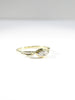 British Vintage .25ct Natural Diamond Ring, 9k Solid Gold ( UK O - US 7 )