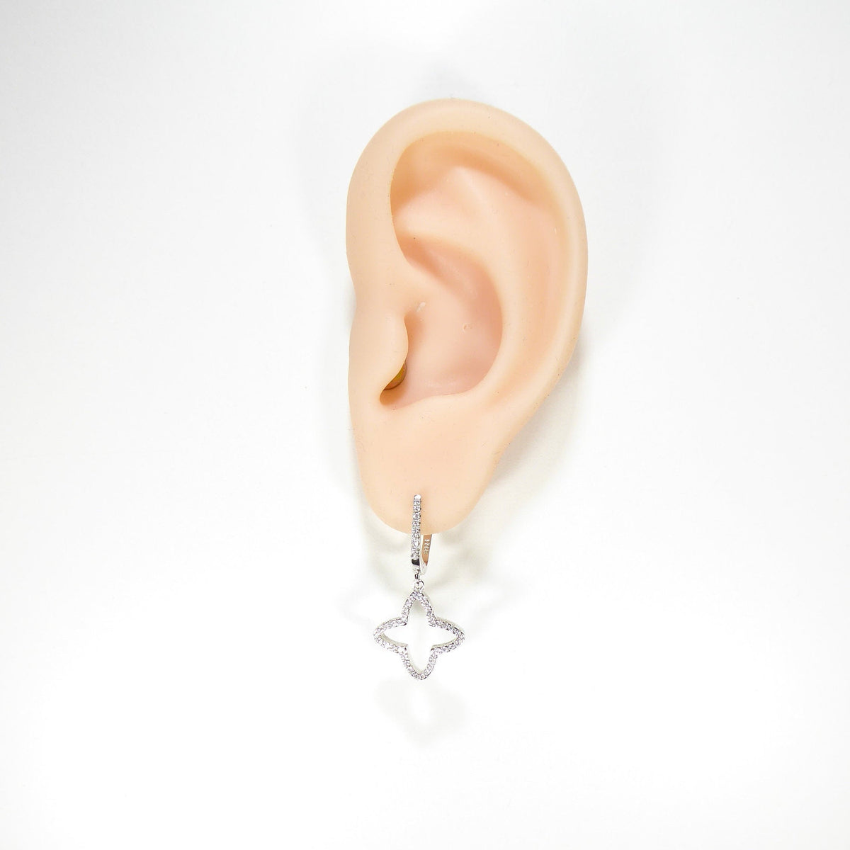 Sharp Clover Earrings