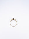 Vintage Thin .15ct Diamond Solitaire Ring, 14ct Solid Yellow Gold ( UK L  - US 6 )