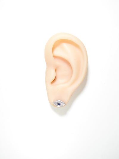 Authentic Evil Eye Stud Earrings