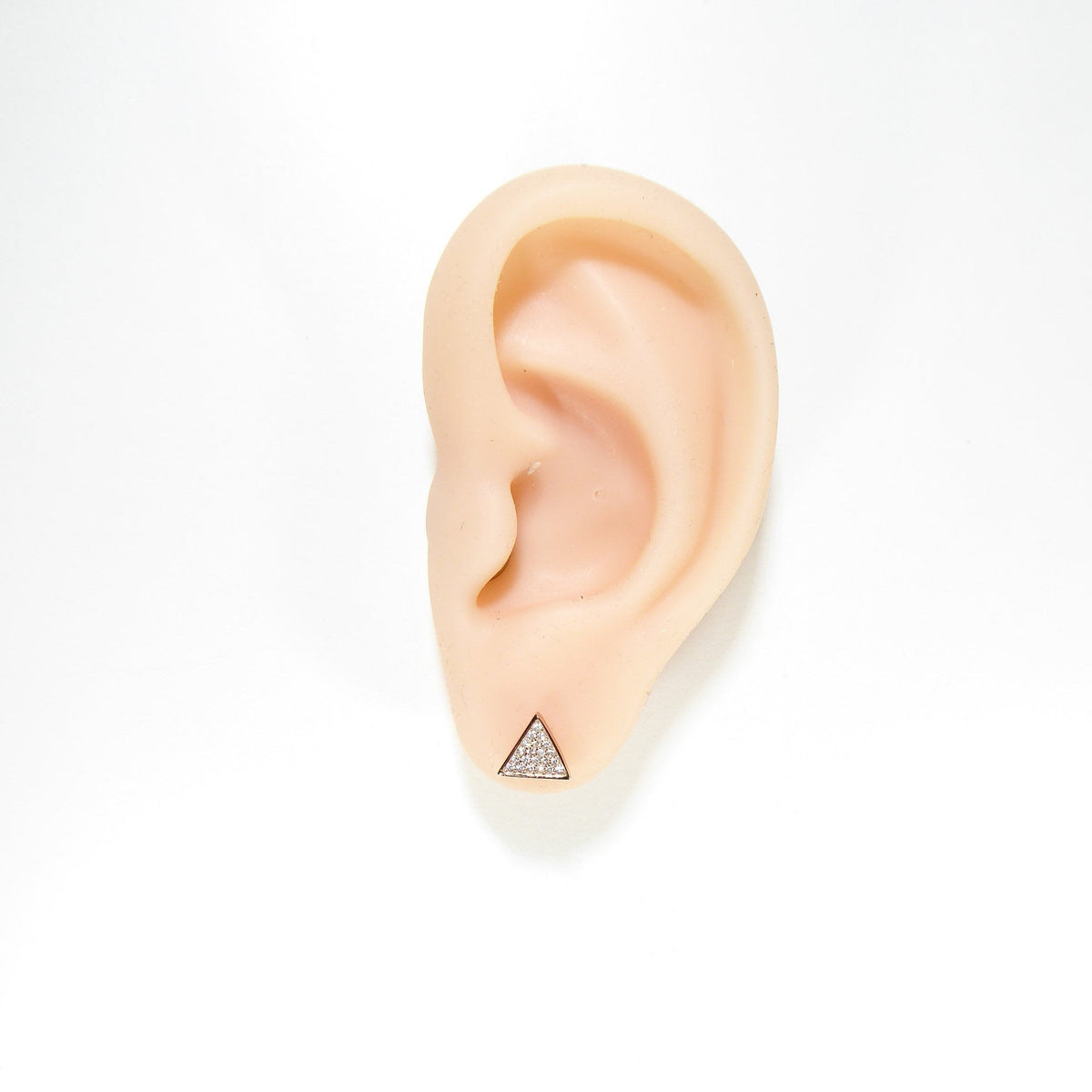 Triangle Shape Stud Earrings