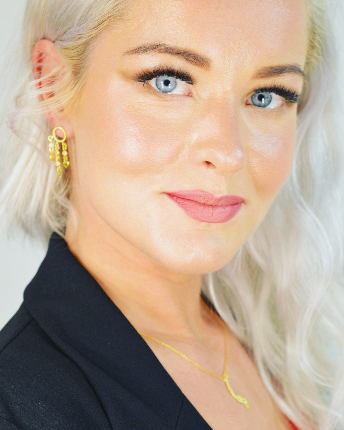 Moon Star Heart Hanging Earrings