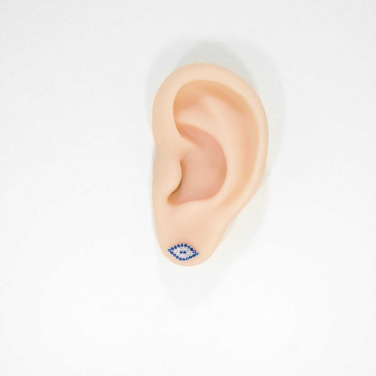Lucky Evil Eye Stud Earrings