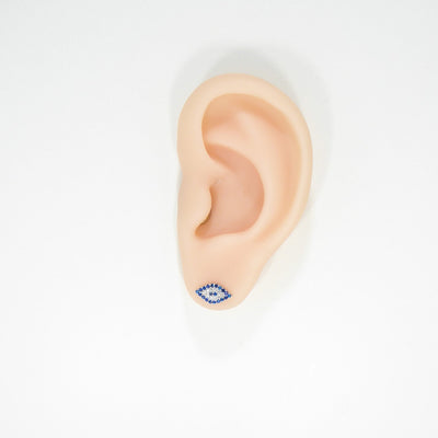 Lucky Evil Eye Stud Earrings