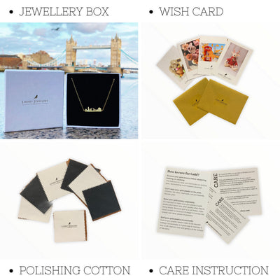 Small Eternity Circle Necklaces