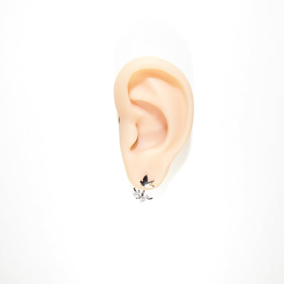 Bird Leaf 3 Pieces Earrings