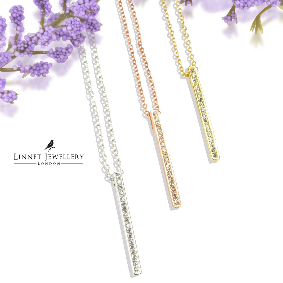Bar Line Necklaces