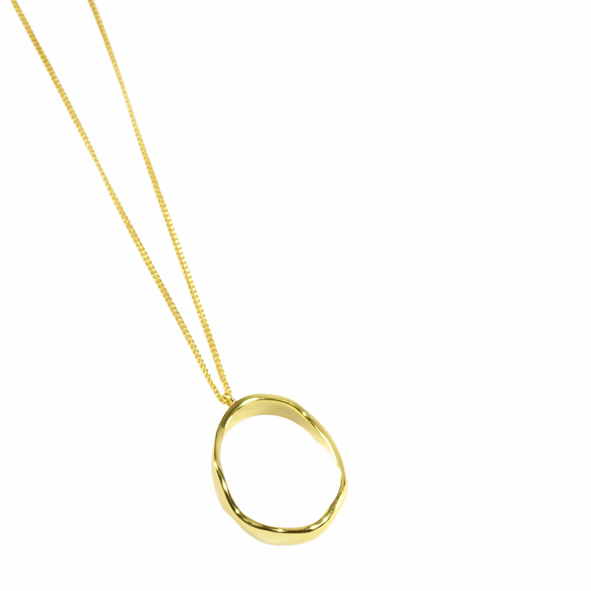 Plain Ellipse Necklaces