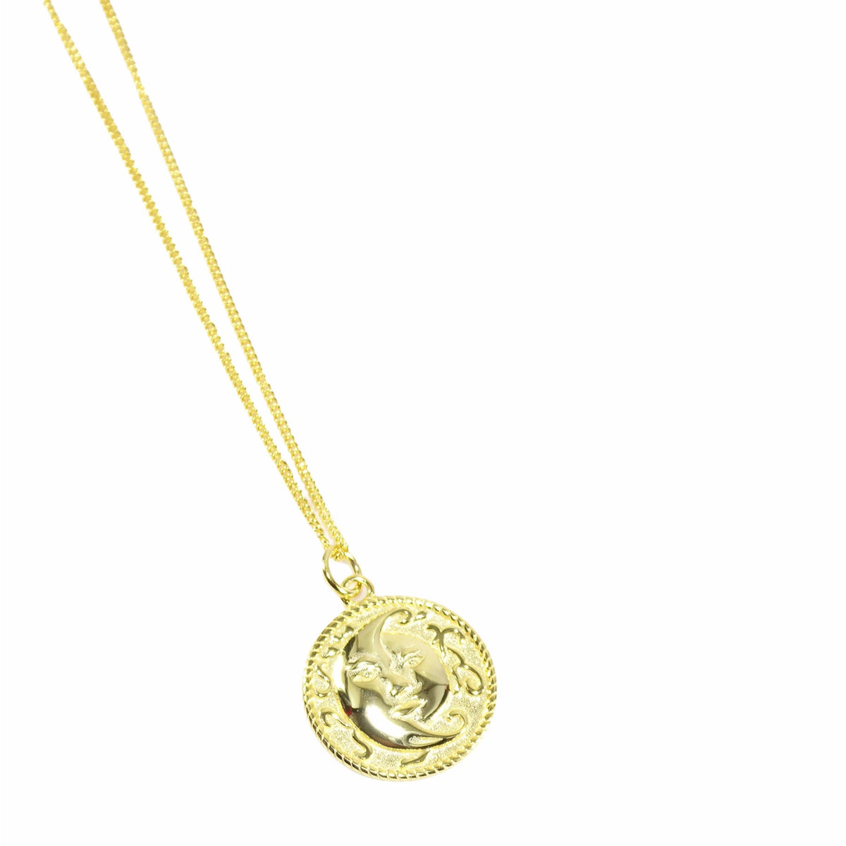 Plain Sun & Moon Necklaces