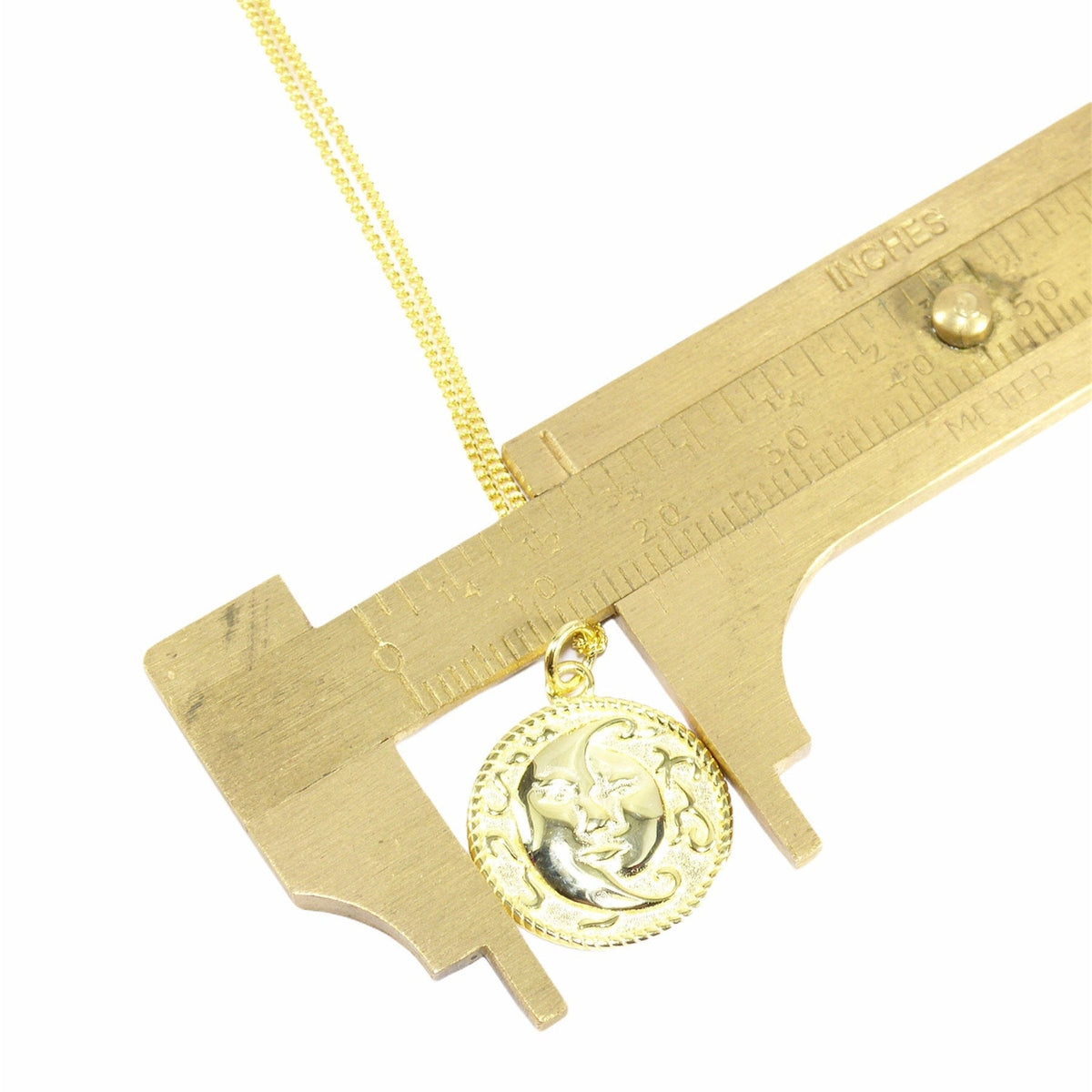 Plain Sun & Moon Necklaces