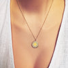 Antique Look Gold Coin Necklaces